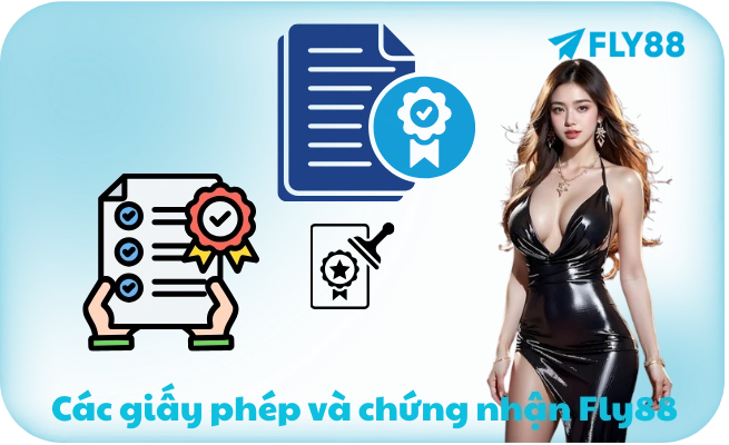 Các giấy phép và chứng nhận Fly88